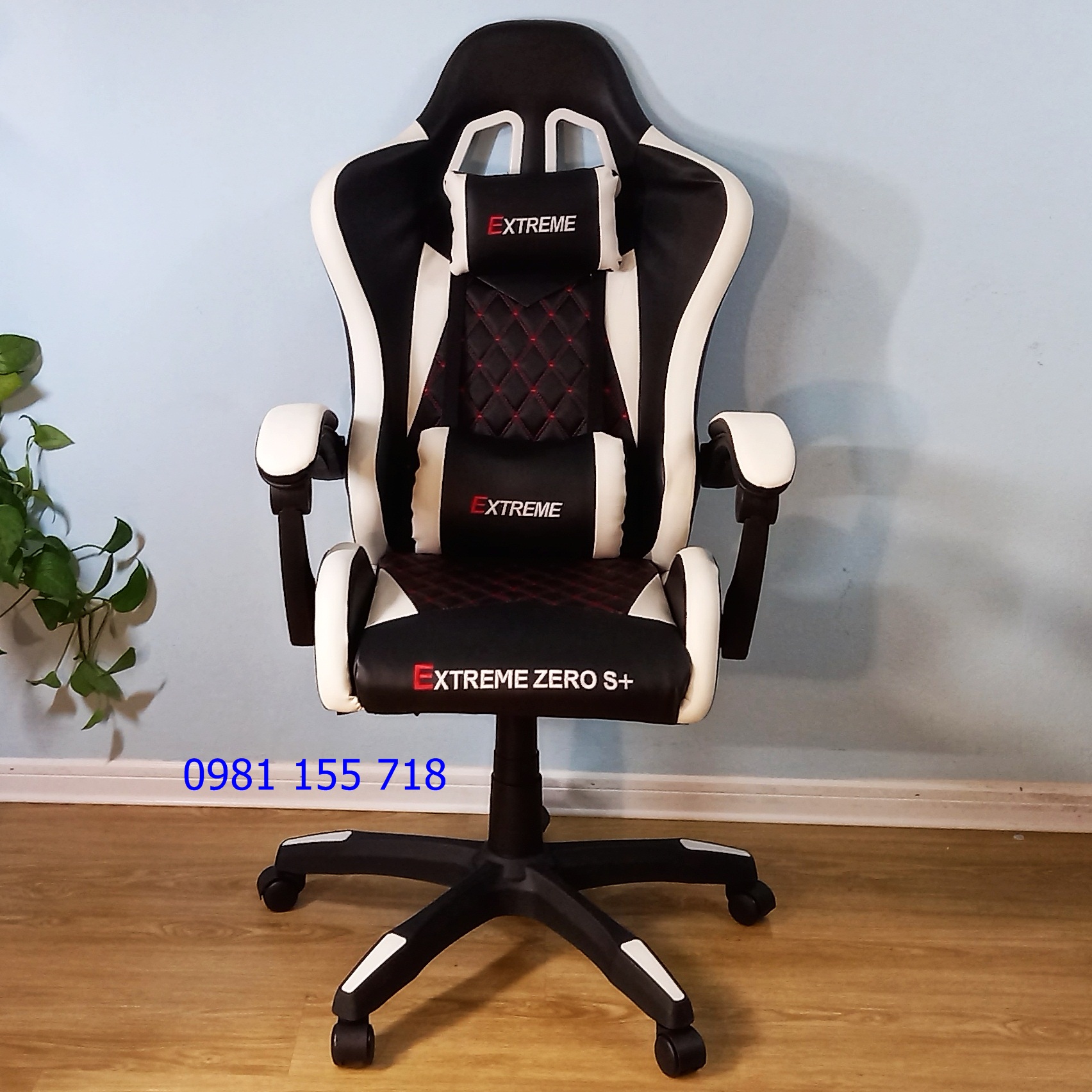 ghe gaming extreme zero s+ den trang dmf